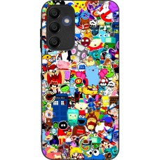 Samsung Galaxy A16 Case Hülle - Silikon schwarz Mixed cartoons