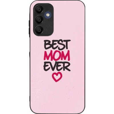 Samsung Galaxy A16 Case Hülle - Silikon schwarz Mom 2023 best Mom ever pink
