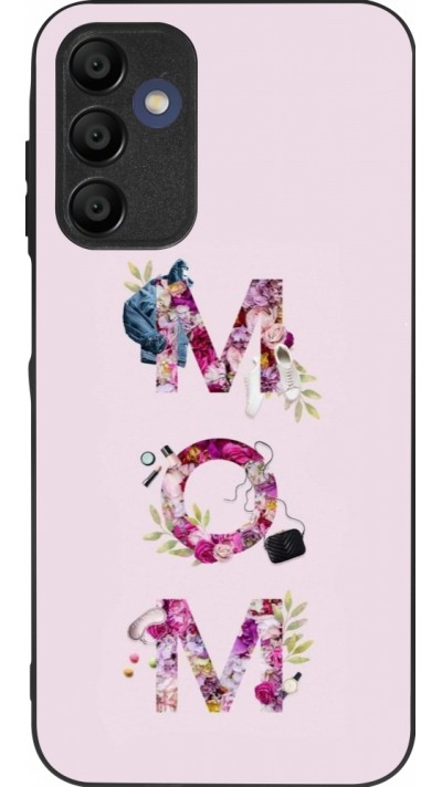 Samsung Galaxy A16 Case Hülle - Silikon schwarz Mom 2024 girly mom