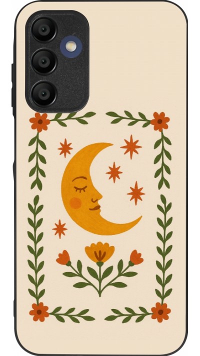 Samsung Galaxy A16 Case Hülle - Silikon schwarz Half moon stamp 2026