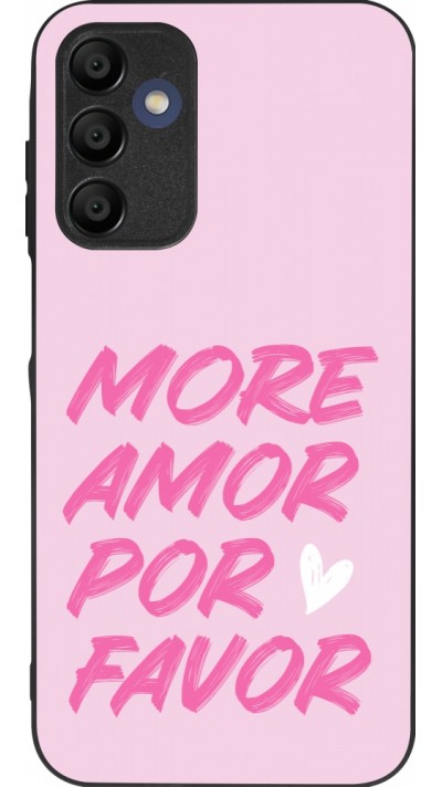 Coque Samsung Galaxy A16 - Silicone rigide noir More amor porfavor Coque Samsung Galaxy A16 - Silicone rigide noir More amor porfavor