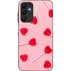 Samsung Galaxy A16 Case Hülle - Silikon schwarz Saint Valentines Day 26 Lollipop