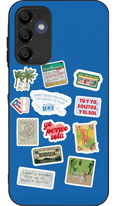 Samsung Galaxy A16 Case Hülle - Silikon schwarz Seals of the Dominican Republic DTMF