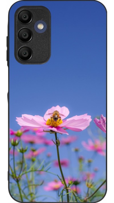 Samsung Galaxy A16 Case Hülle - Silikon schwarz Bee on a flower 2026