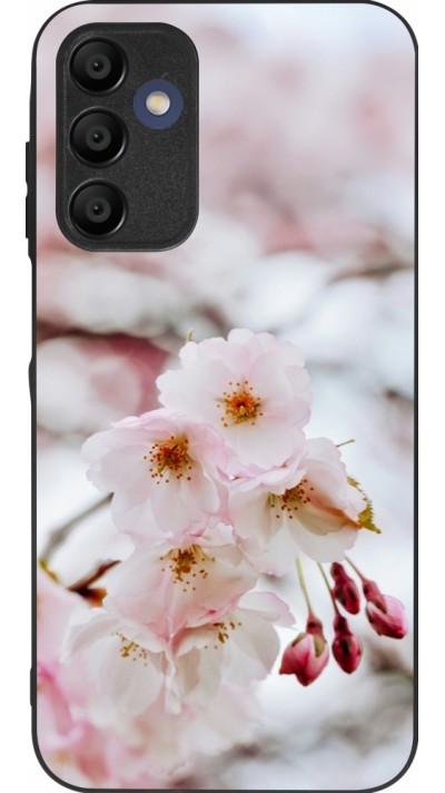 Samsung Galaxy A16 Case Hülle - Silikon schwarz Cherry tree 2026
