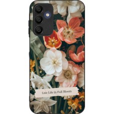 Samsung Galaxy A16 Case Hülle - Silikon schwarz Full Bloom 2026