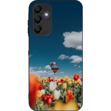 Samsung Galaxy A16 Case Hülle - Silikon schwarz Hot air balloon 2026