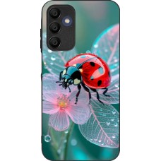Samsung Galaxy A16 Case Hülle - Silikon schwarz Ladybird in bloom 2026