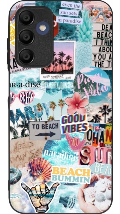 Samsung Galaxy A16 Case Hülle - Silikon schwarz Summer 20 collage