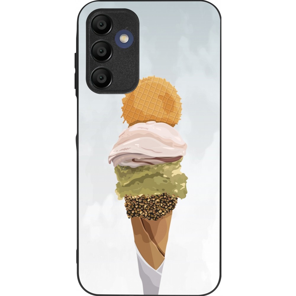 Samsung Galaxy A16 Case Hülle - Silikon schwarz Summer 2025 Cornet