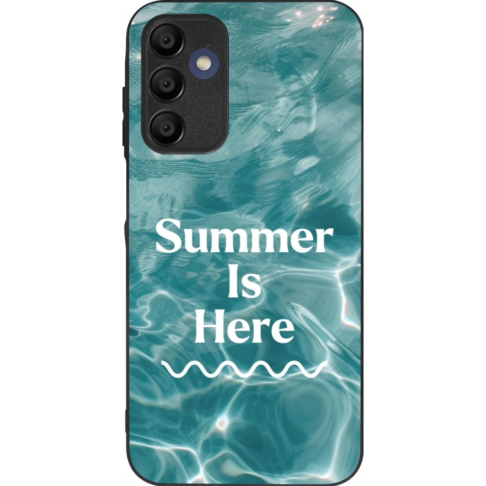 Samsung Galaxy A16 Case Hülle - Silikon schwarz Summer 2025 Summer is here