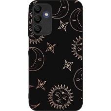 Samsung Galaxy A16 Case Hülle - Silikon schwarz Suns and Moons