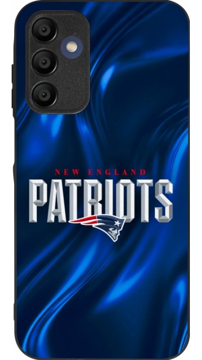 Samsung Galaxy A16 Case Hülle - Silikon schwarz Super Bowl 26 Patriots 2