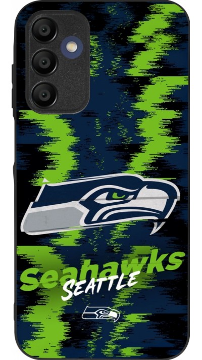 Samsung Galaxy A16 Case Hülle - Silikon schwarz Super Bowl 26 Seattle 2