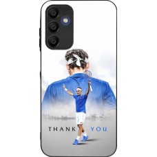 Samsung Galaxy A16 Case Hülle - Silikon schwarz Thank you Roger