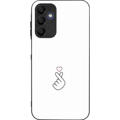 Samsung Galaxy A16 Case Hülle - Silikon schwarz Valentine 2024 heat by Millennials