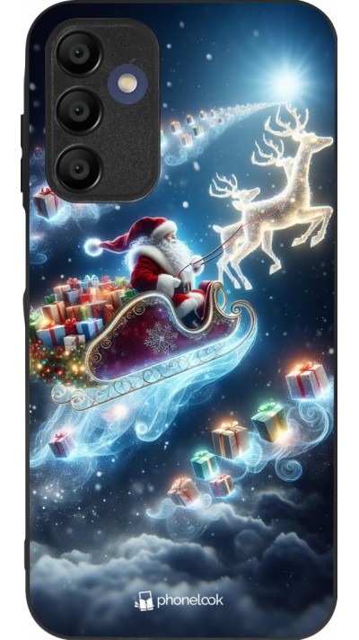 Samsung Galaxy A16 Case Hülle - Silikon schwarz Weihnachten 2023 Verzauberter Weihnachtsmann