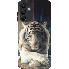 Samsung Galaxy A16 Case Hülle - Silikon schwarz Zen Tiger