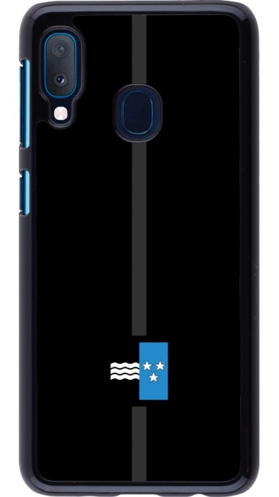 Coque Samsung Galaxy A20e - Canton AG noir