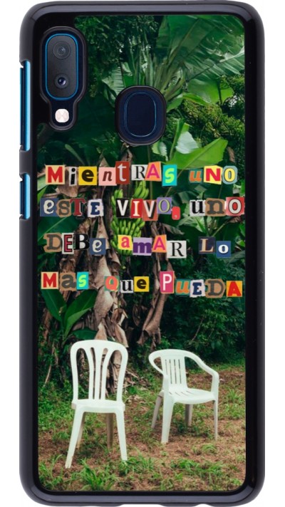 Samsung Galaxy A20e Case Hülle - Chairs DTMF