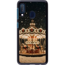 Samsung Galaxy A20e Case Hülle - Christmas 25 Carousel