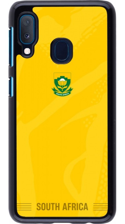 Samsung Galaxy A20e Case Hülle - Südafrika 2026 personalisierbares Fussballtrikot