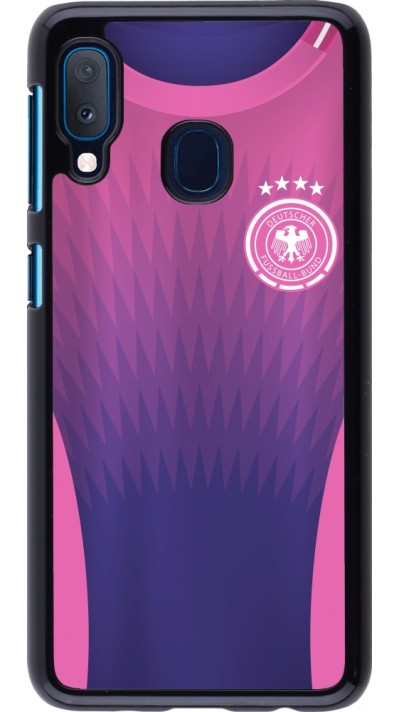Samsung Galaxy A20e Case Hülle - Deutschland Away personalisierbares Fussballtrikot