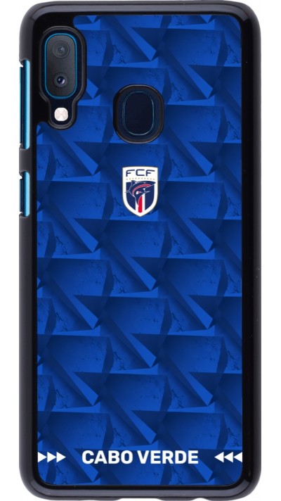 Samsung Galaxy A20e Case Hülle - Kap Verde 2026 personalisierbares Fussballtrikot