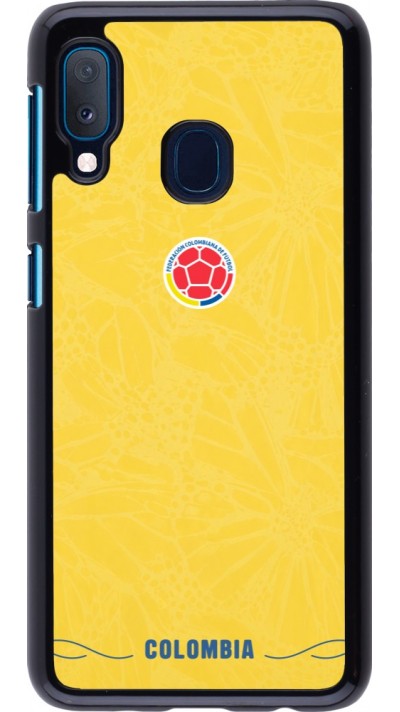 Samsung Galaxy A20e Case Hülle - Kolumbien 2026 personalisierbares Fussballtrikot