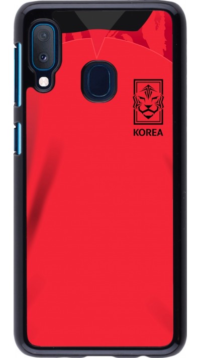 Samsung Galaxy A20e Case Hülle - Südkorea 2022 personalisierbares Fussballtrikot