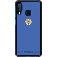 Samsung Galaxy A20e Case Hülle - Curaçao 2026 personalisierbares Fussballtrikot