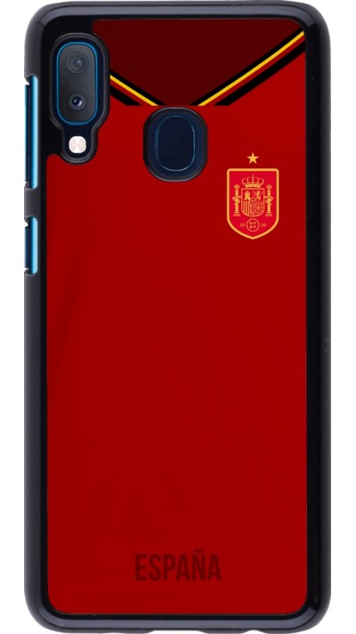 Samsung Galaxy A20e Case Hülle - Spanien 2022 personalisierbares Fußballtrikot