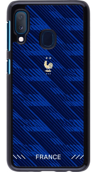 Samsung Galaxy A20e Case Hülle - Frankreich 2026 personalisierbares Fussballtrikot