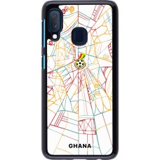 Samsung Galaxy A20e Case Hülle - Ghana 2026 personalisierbares Fussballtrikot