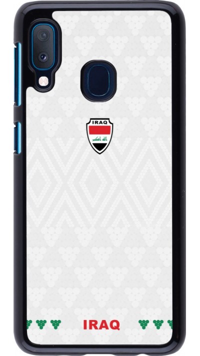 Samsung Galaxy A20e Case Hülle - Irak 2026 personalisierbares Fussballtrikot