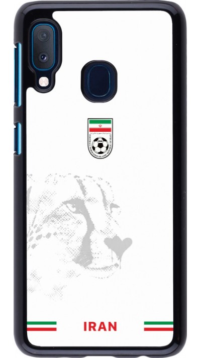 Samsung Galaxy A20e Case Hülle - Iran 2026 personalisierbares Fussballtrikot