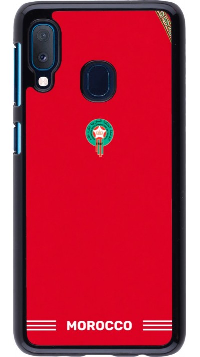 Samsung Galaxy A20e Case Hülle - Marokko 2026 personalisierbares Fussballtrikot