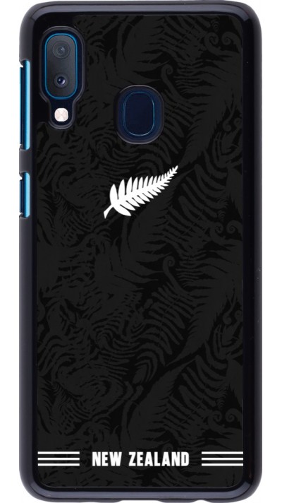 Samsung Galaxy A20e Case Hülle - Neuseeland 2026 personalisierbares Fussballtrikot