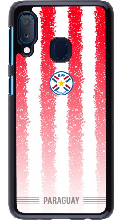 Samsung Galaxy A20e Case Hülle - Paraguay 2026 personalisierbares Fussballtrikot
