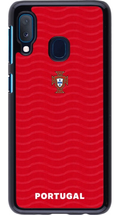 Samsung Galaxy A20e Case Hülle - Portugal 2026 personalisierbares Fussballtrikot