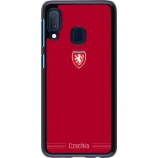Samsung Galaxy A20e Case Hülle - Tschechische Republik 2026 personalisierbares Fussballtrikot