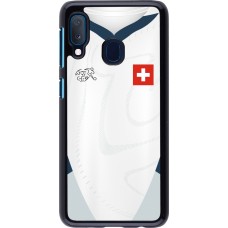 Samsung Galaxy A20e Case Hülle - Schweiz Away personalisierbares Fussballtrikot