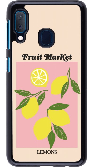 Samsung Galaxy A20e Case Hülle - Fruit market lemons 2026