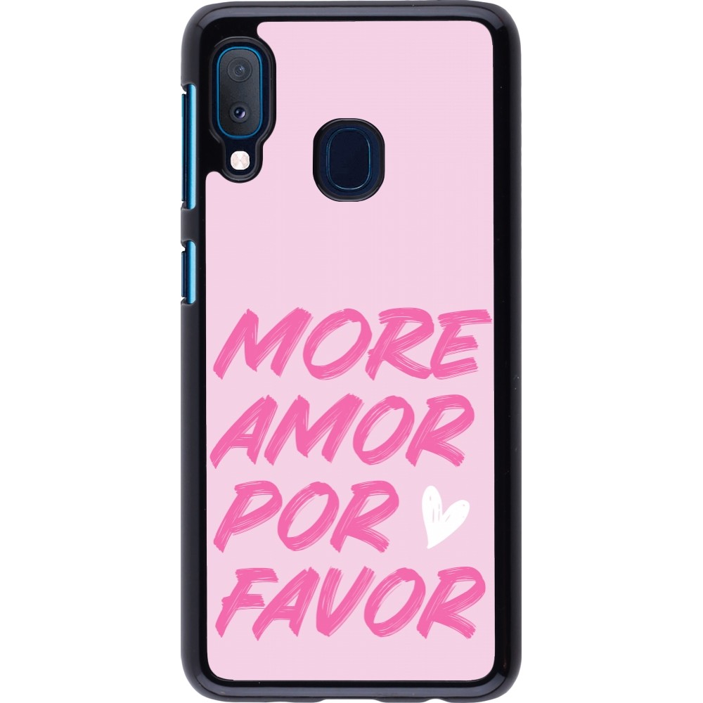 Samsung Galaxy A20e Case Hülle - More amor porfavor