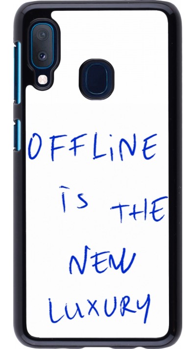 Coque Samsung Galaxy A20e - Offline is the new luxury