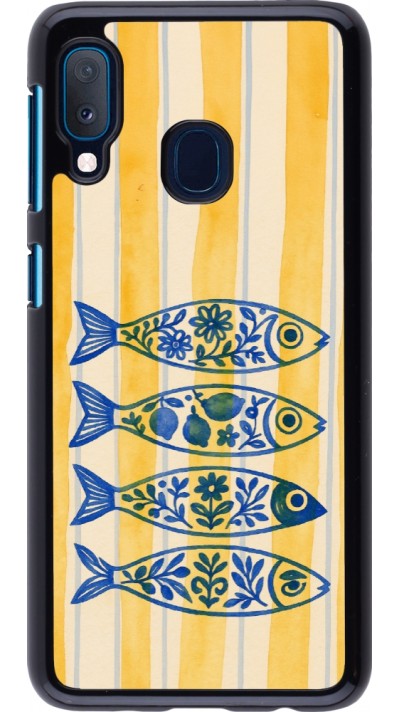 Samsung Galaxy A20e Case Hülle - Portuguese fish 2026