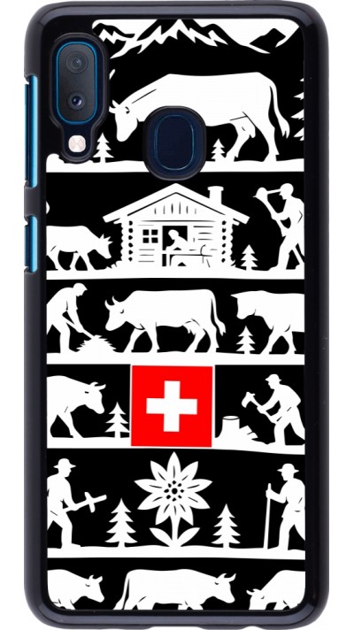 Samsung Galaxy A20e Case Hülle - Poya Schweiz 1 schwarz