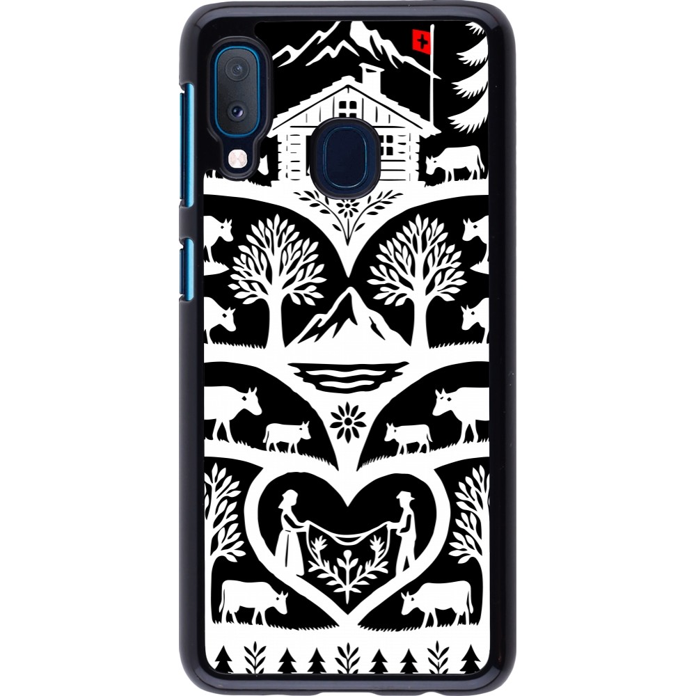 Samsung Galaxy A20e Case Hülle - Poya Schweiz 2 schwarz