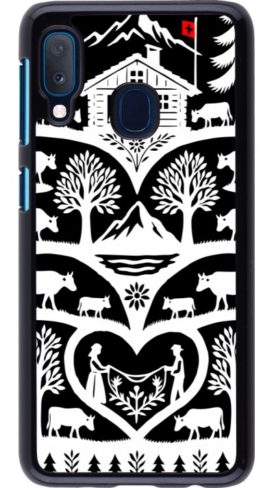 Samsung Galaxy A20e Case Hülle - Poya Schweiz 2 schwarz
