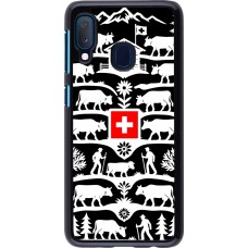 Samsung Galaxy A20e Case Hülle - Poya Schweiz 3 schwarz